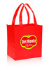 red reusable grocery bags