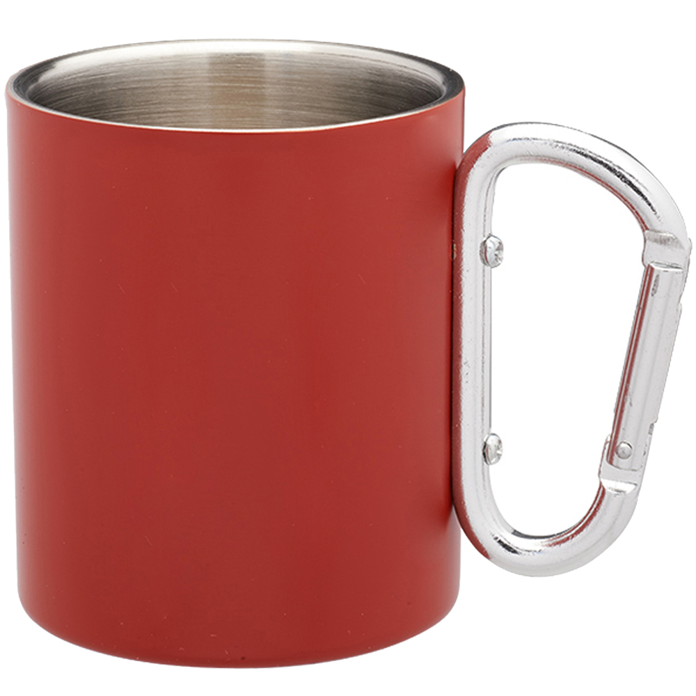 Personalized 10oz Carabiner Handle Stainless Steel Mugs TM332