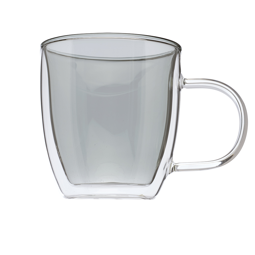 Personalized 10 oz. Crystallite Double Wall Glass Coffee Mugs | EDD057 ...