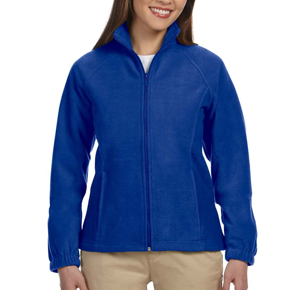 Embroidered Harriton Ladies' Full-Zip Fleece Jackets | M990W - DiscountMugs