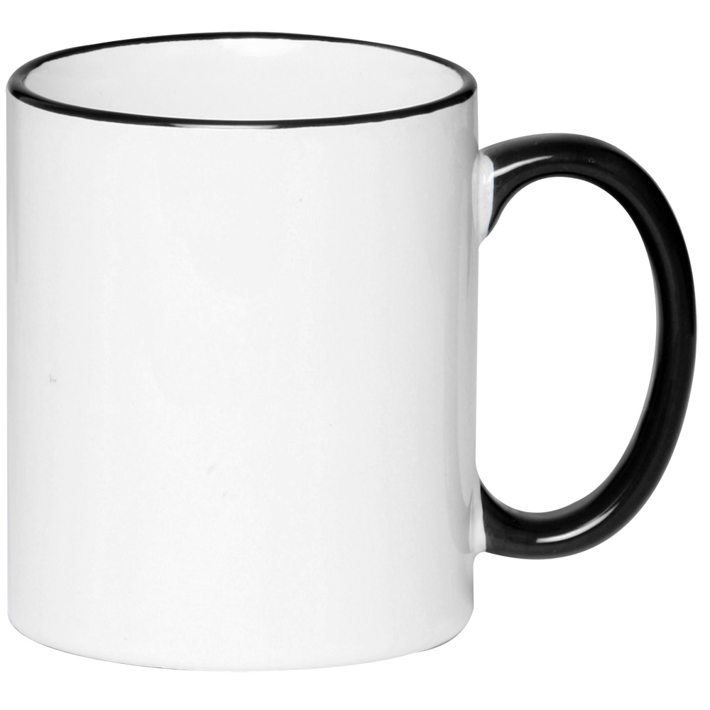 Custom 11 Oz Halo Contemporary Two Tone Coffee Mugs 7300 Discountmugs 3068