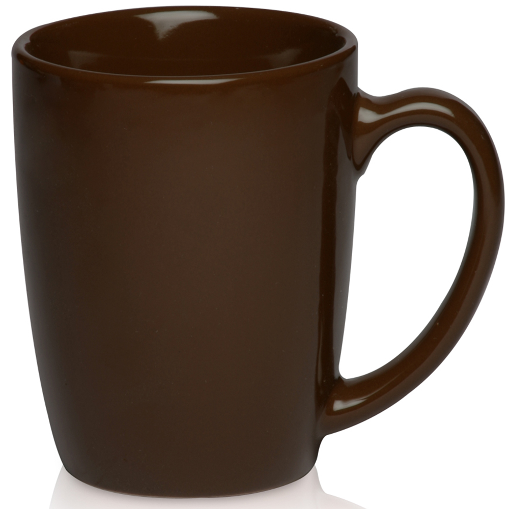 Custom 12 oz. Curved Java Coffee Mugs with Logo CM599 DiscountMugs