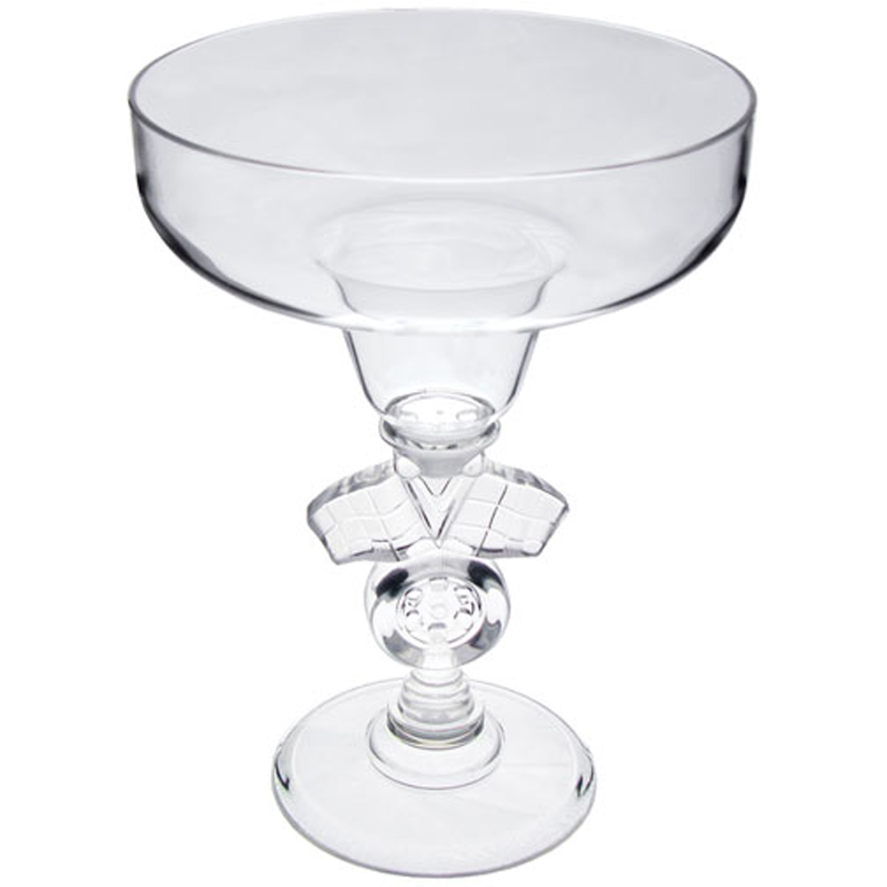 Personalized 12 oz. Novelty Stem Plastic Margarita Glasses HWM12N