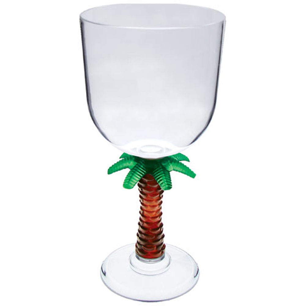 Personalized 14 oz. Novelty Stem Acrylic Wine Glasses HWG14N