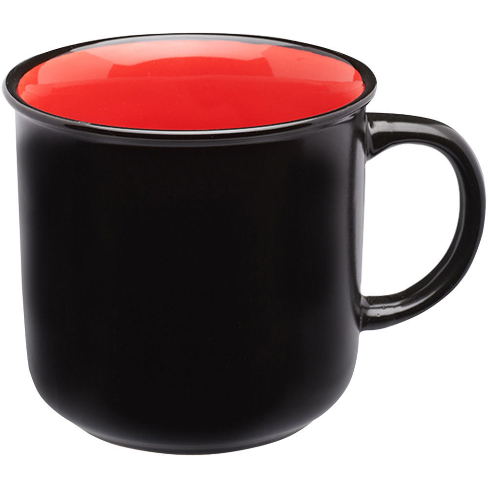 15 oz. Argos Ceramic Camp Fire Personalized Mugs 1302 DiscountMugs