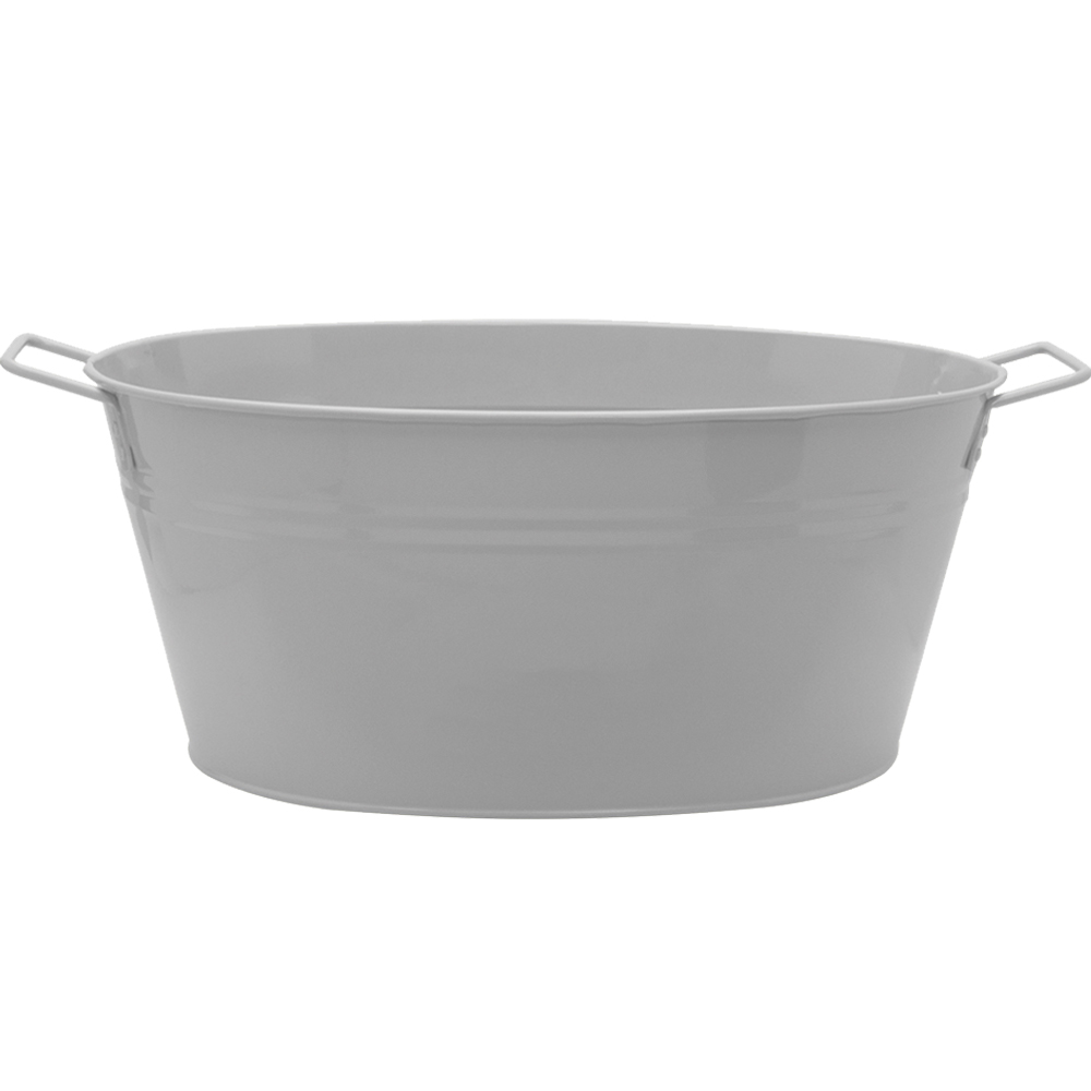 Custom 15 Qt Galvanized Metal Tub IL713 DiscountMugs
