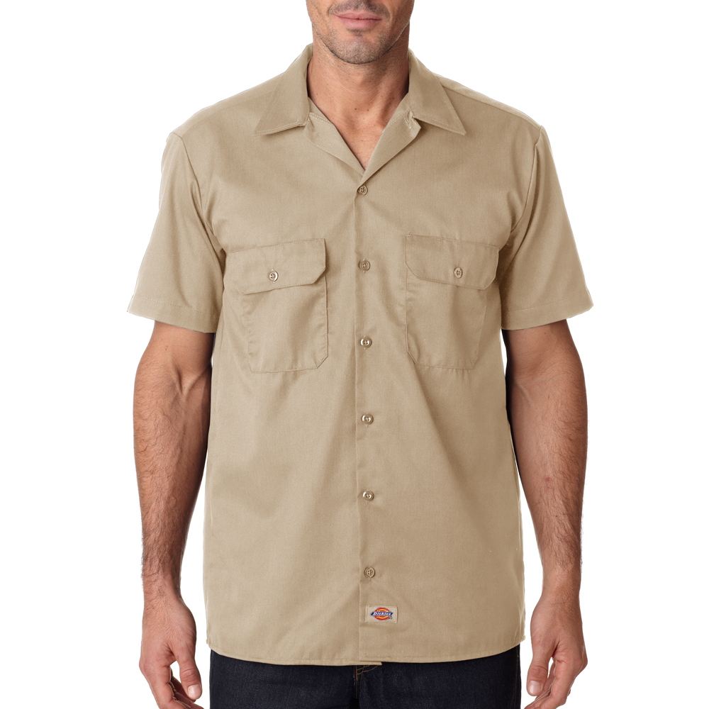 dickies men's work shirts