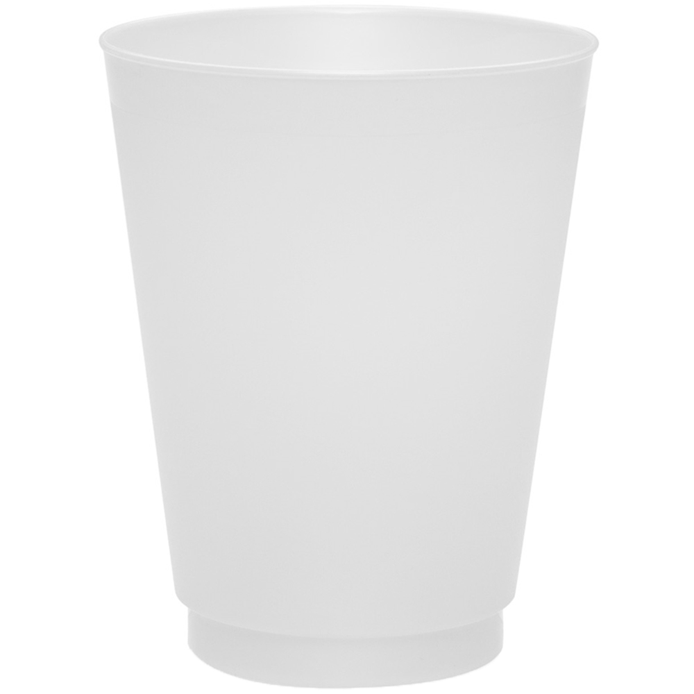 Black 16 oz Plastic Cups 15 ct