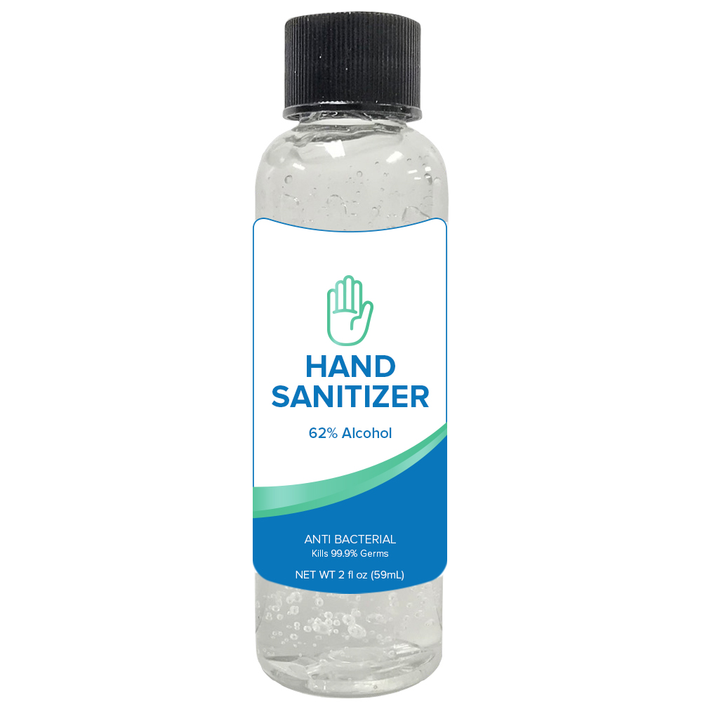 Bulk 2 oz Hand Sanitizer Gels In Bottles CIABL3170 DiscountMugs