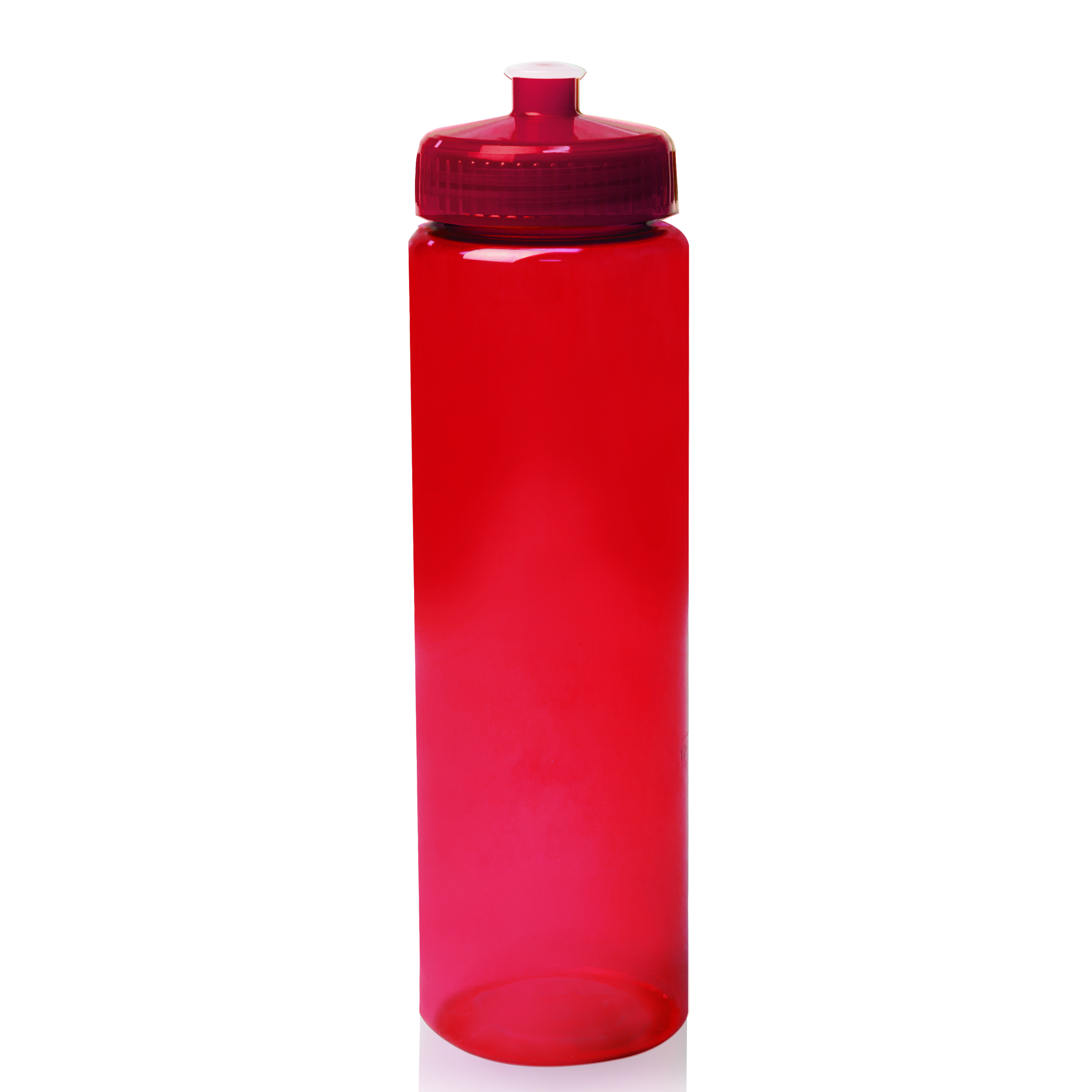 Custom 32 oz. PolyClear Plastic Water Bottles WB3263 DiscountMugs