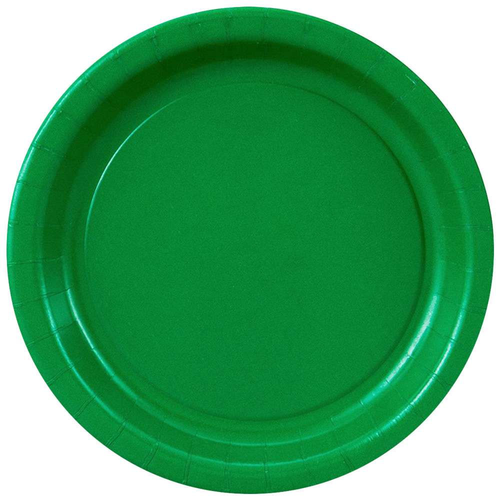 colored paper plates