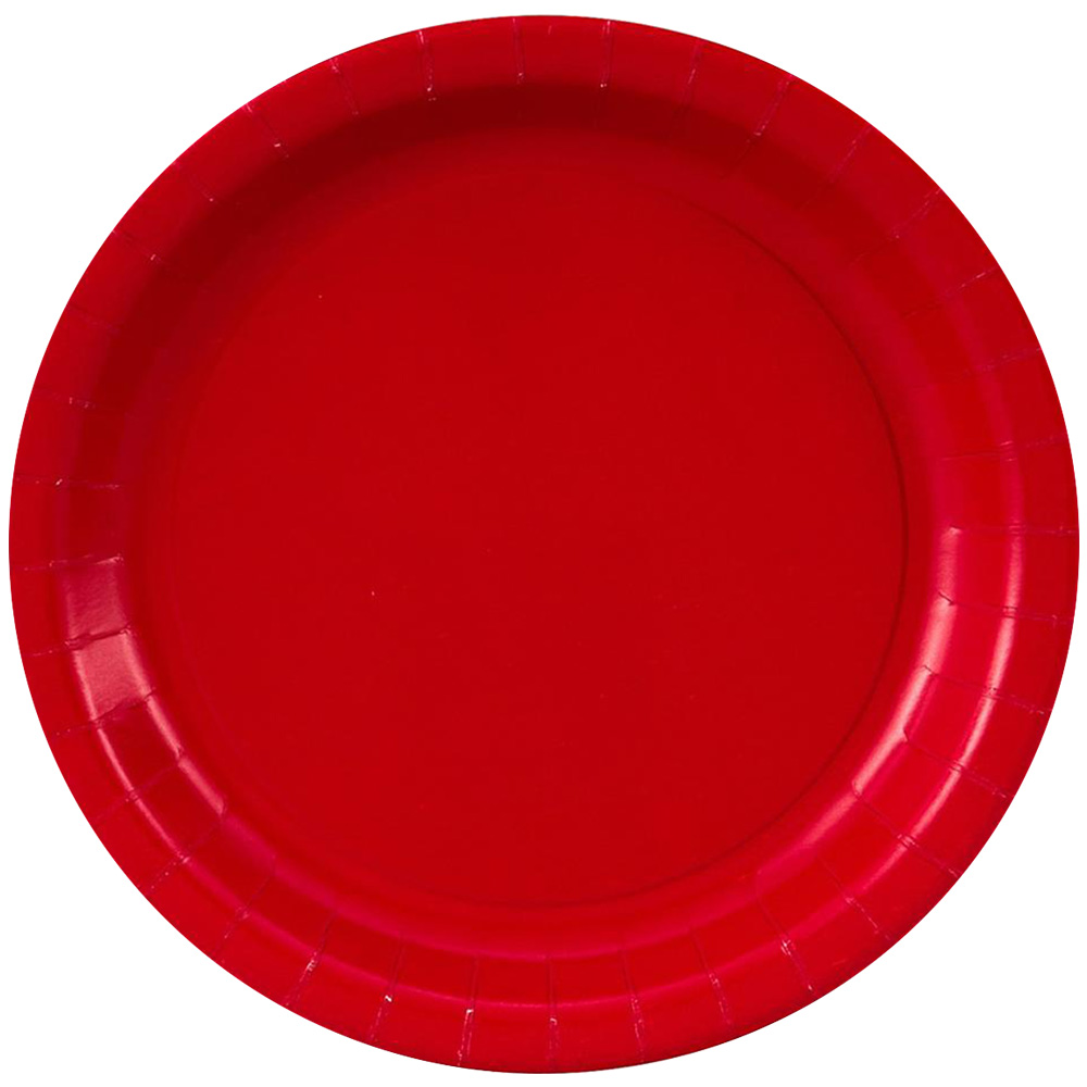 Custom Print 7 Inch Colored Paper Plates TSCPL7S DiscountMugs