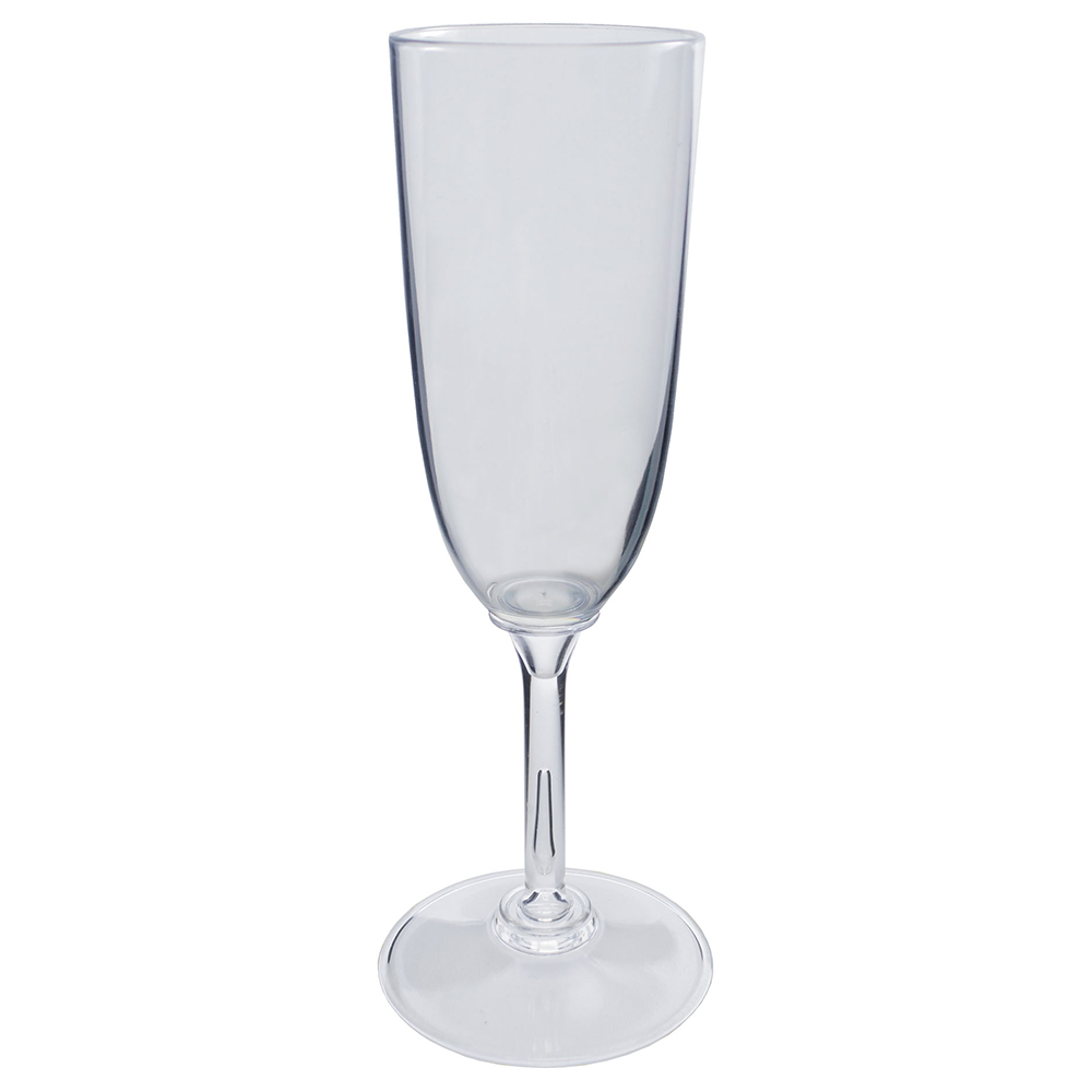 Personalized 7 oz. Colored Stem Plastic Champagne Flutes | HWC7 ...