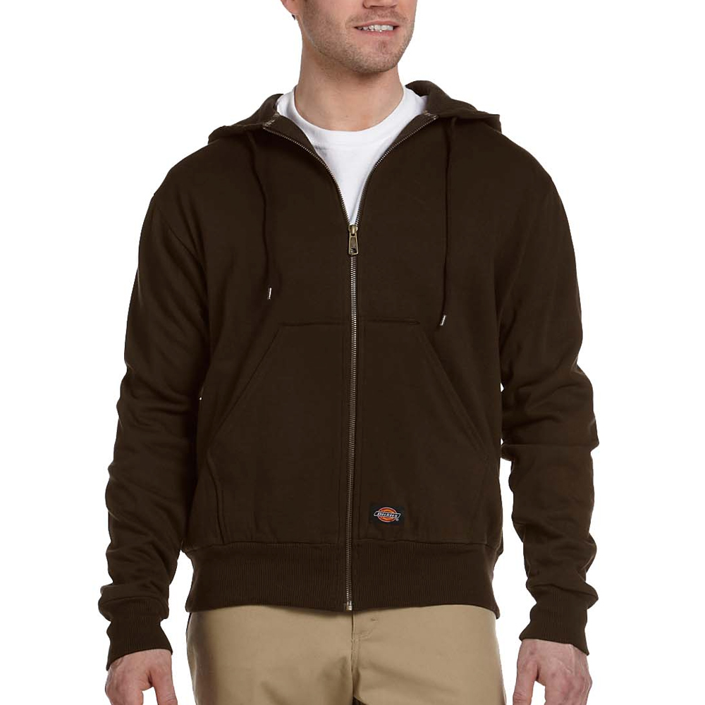 dickies thermal zip up hoodie