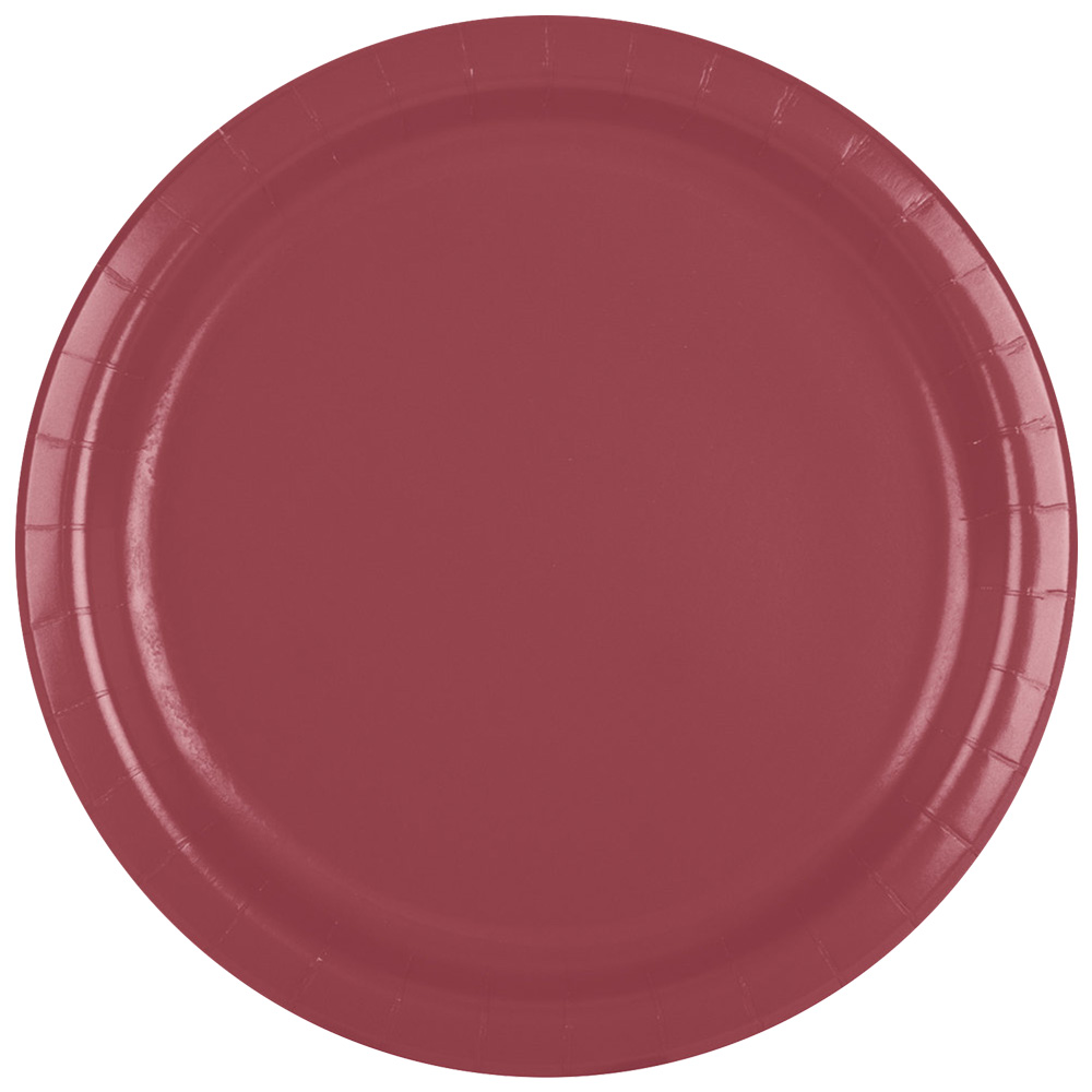 Printed 9 Inch Colored Paper Plates TSCPL9S DiscountMugs