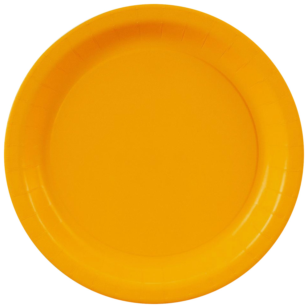 Printed 9 Inch Colored Paper Plates TSCPL9S DiscountMugs