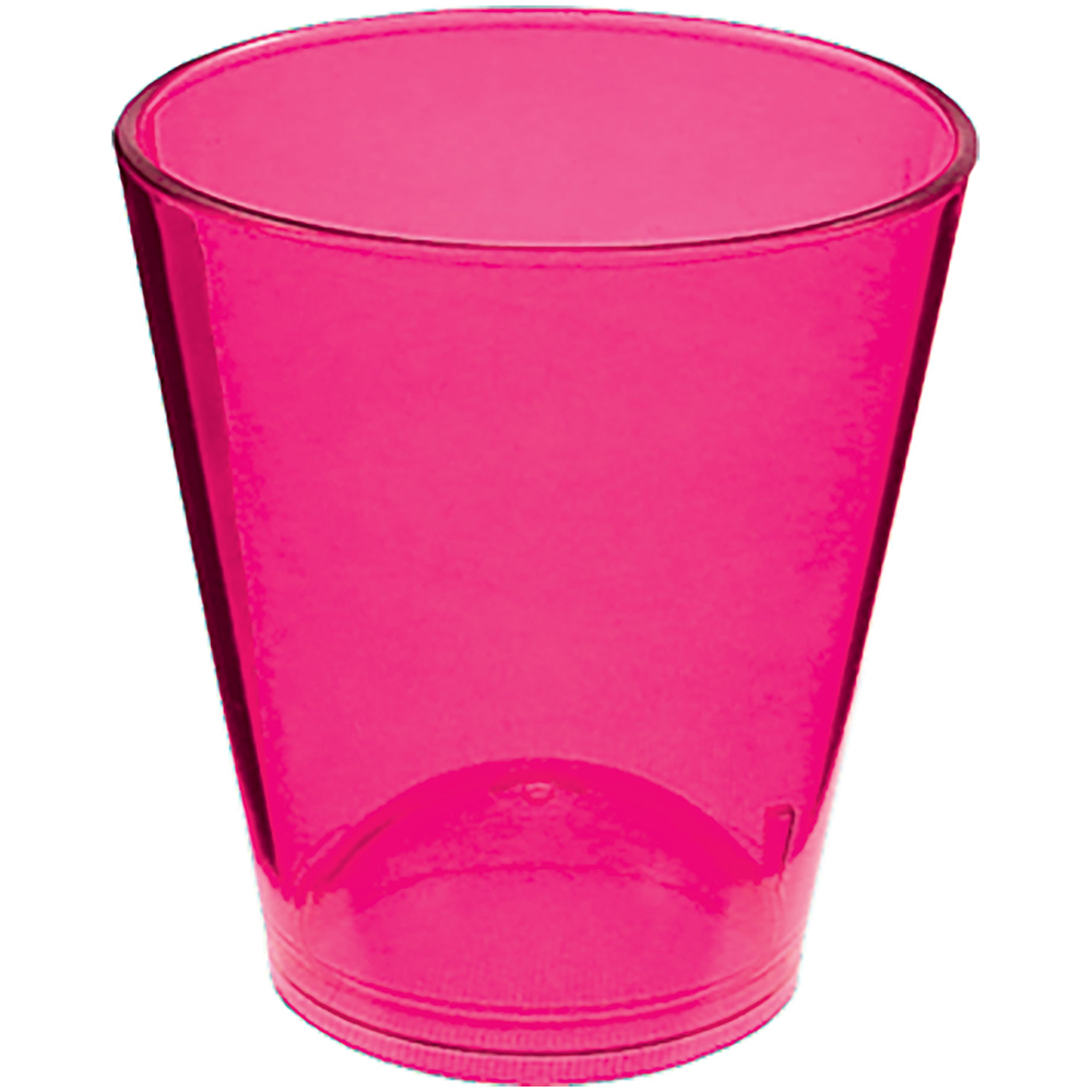 Printed 1.5 oz. Tapered Plastic Shot Glasses DiscountMugs
