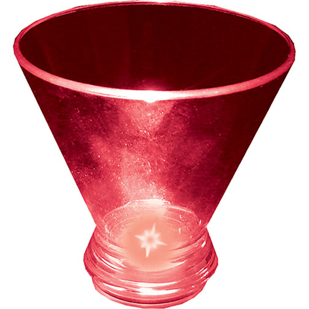 Personalized 3 oz. Blinking Stemless Martini Glasses HWBMTS3