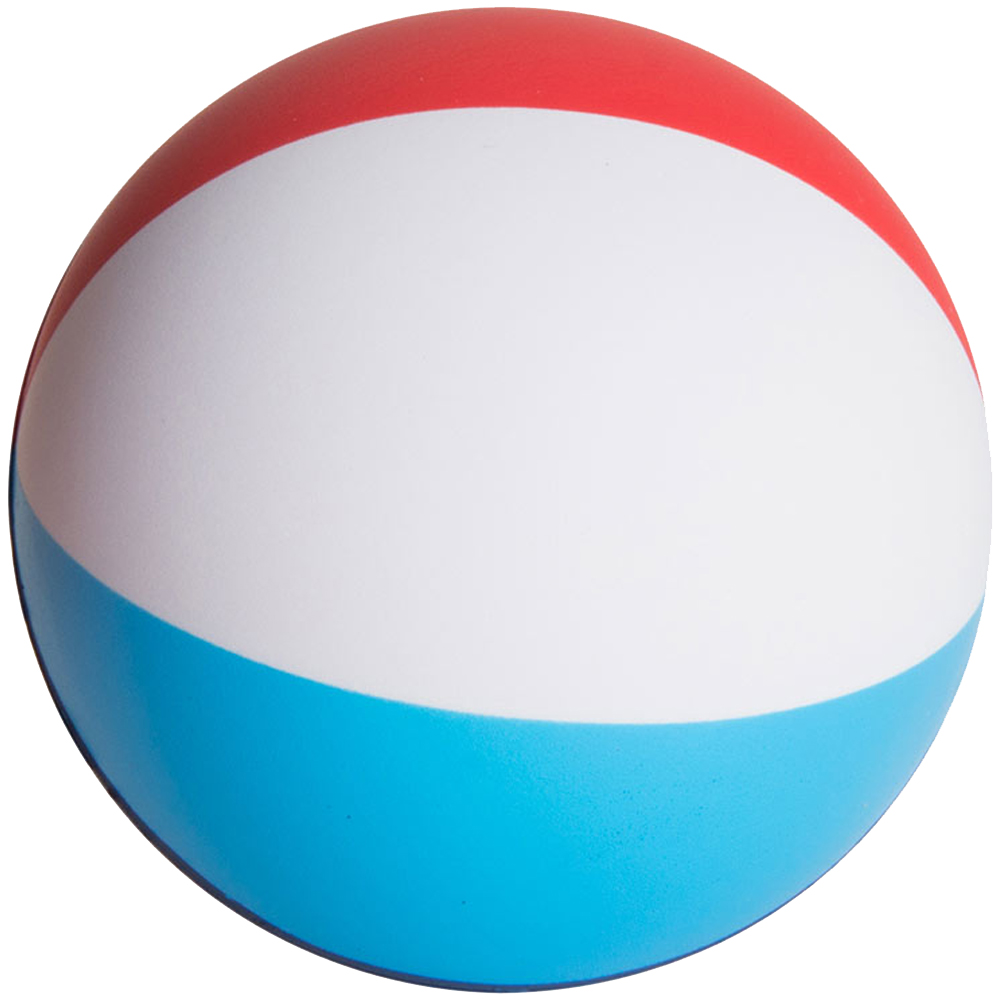 Printed Beach Ball Stress Balls AL26410 DiscountMugs