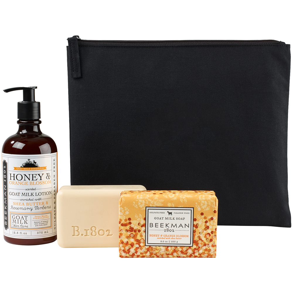 Personalized Beekman 1802 FarmSkin Lotion Bar Soap Gift Set