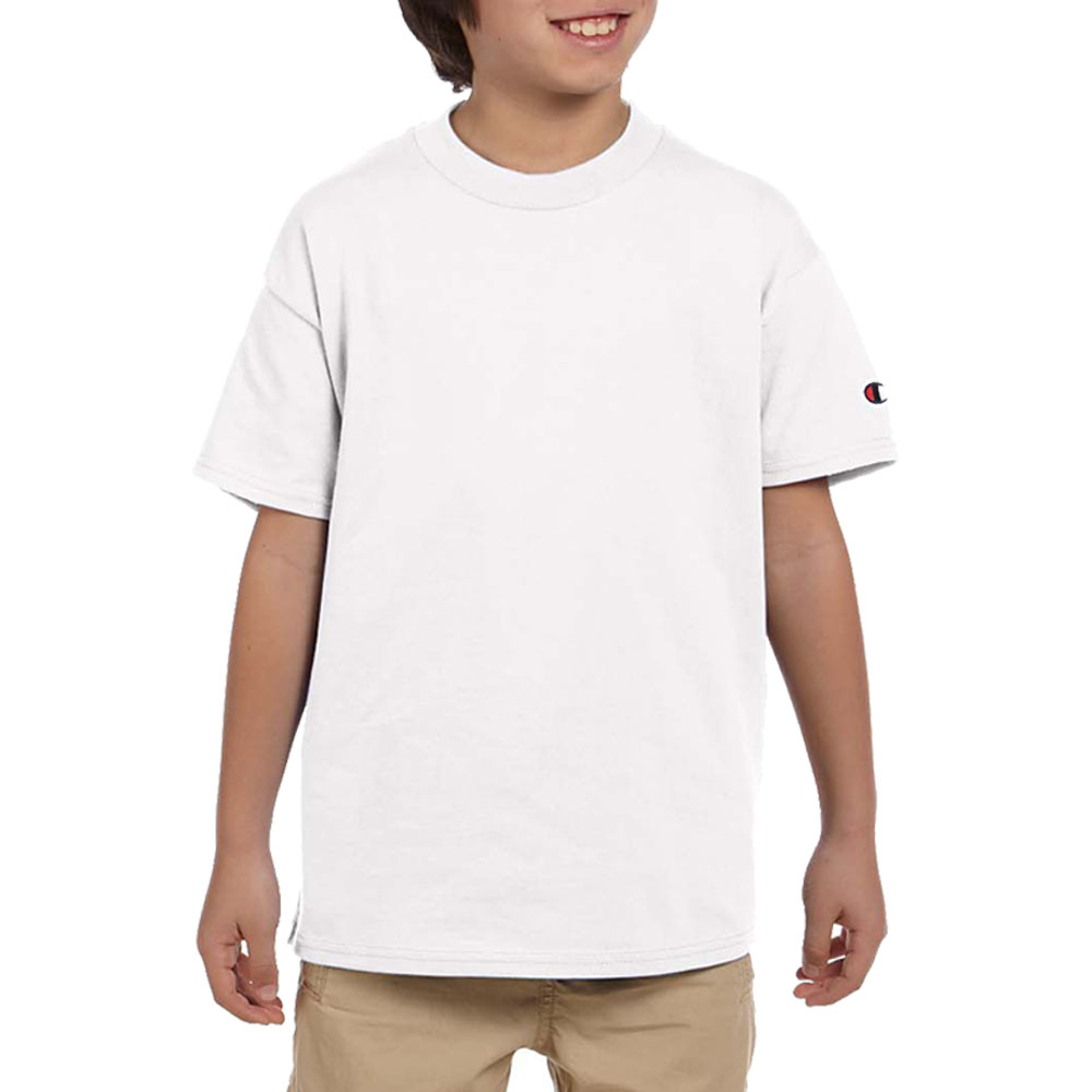 Printed Champion Youth Tagless T-Shirts 