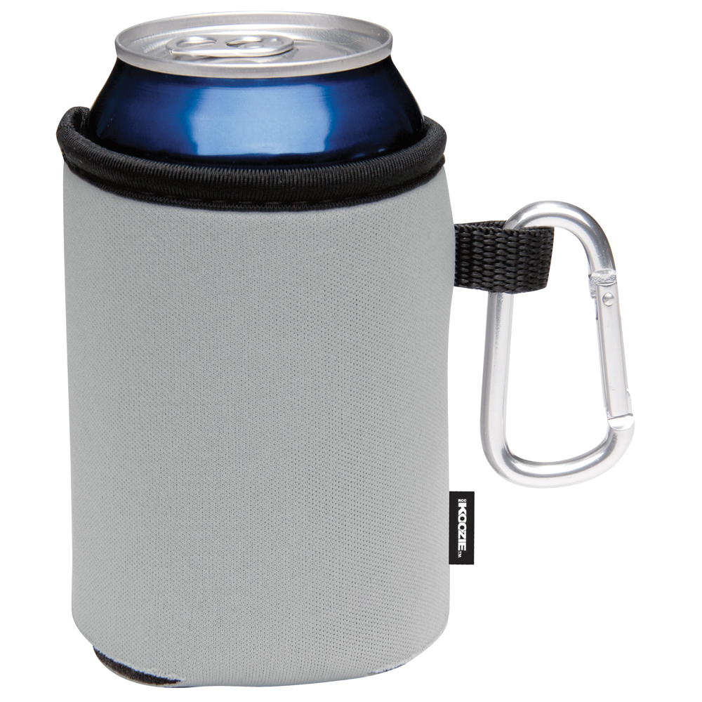KOOZIE Collapsible Custom Can Koolers with Carabiner X10686