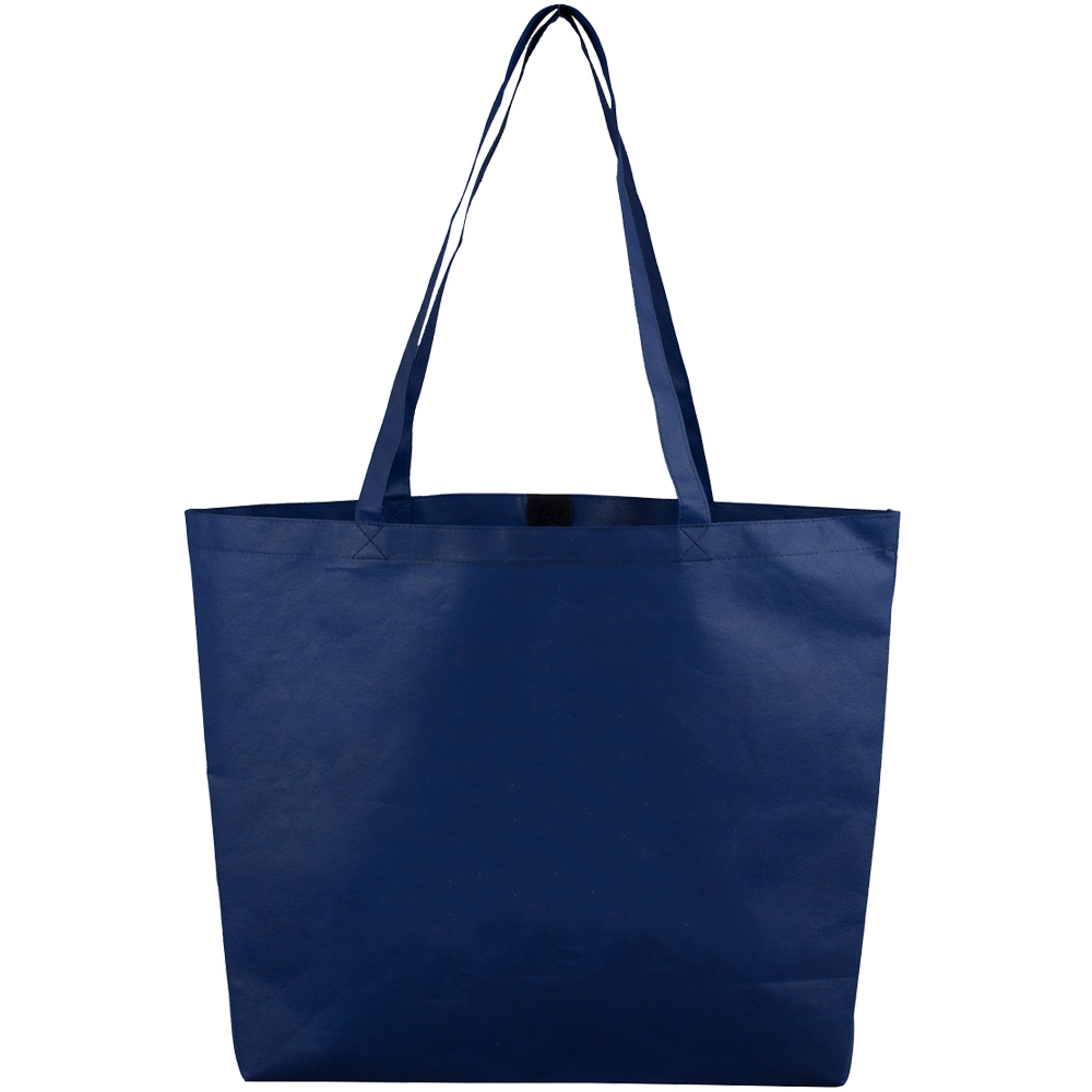 Custom Carolina Large Tote Bags with Velcro Closure | IV922 - DiscountMugs