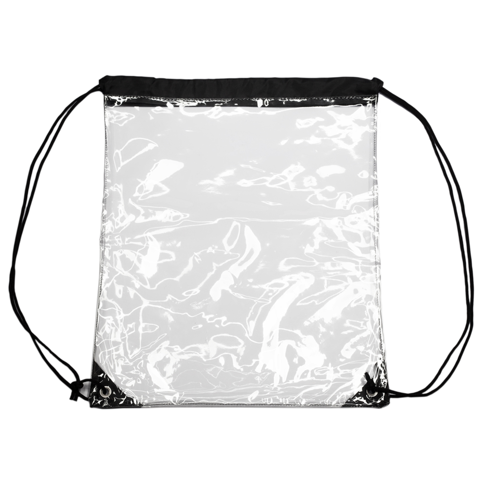 Personalized Plastic Drawstring Backpacks | BPK59 - DiscountMugs
