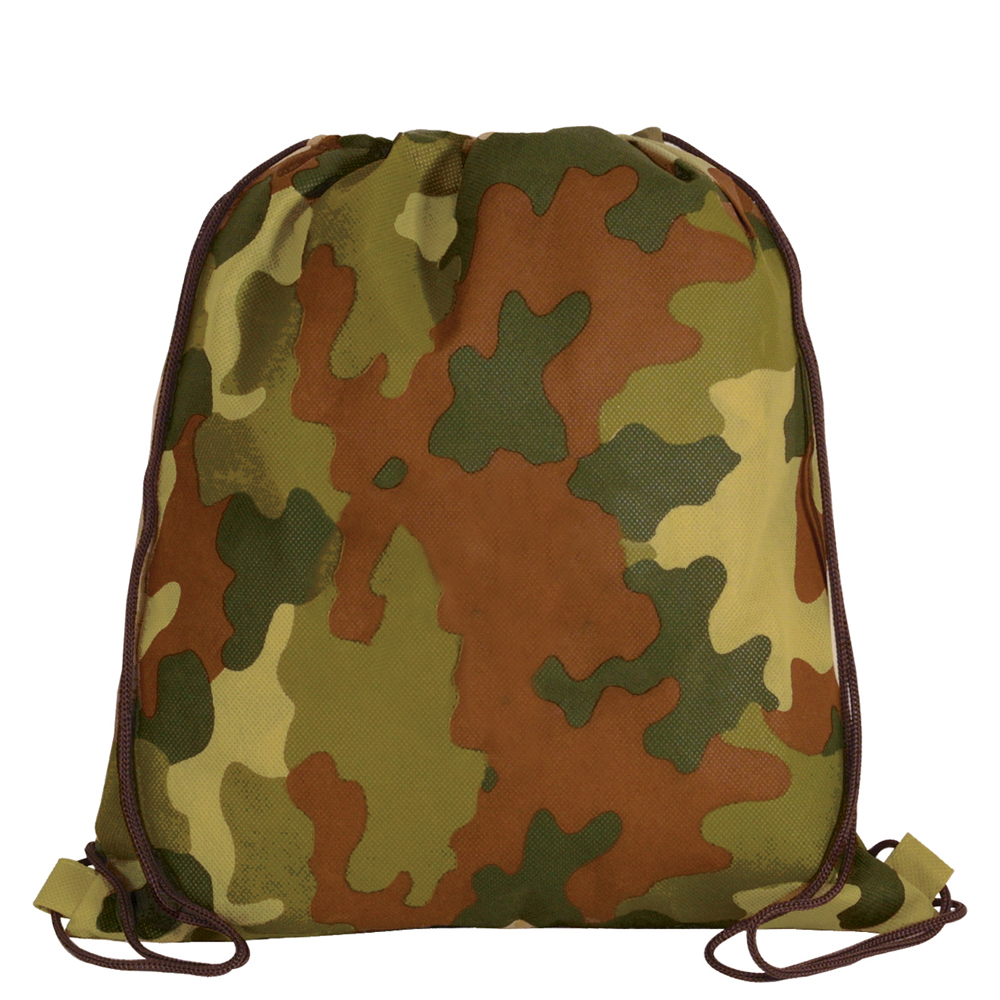 Personalized Full Color Camo Drawstring Backpacks | AK8059080 ...