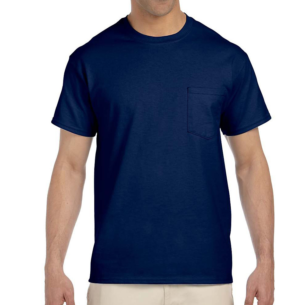 Printed Gildan Ultra Cotton Adult Pocket T-shirts | G2300 - DiscountMugs
