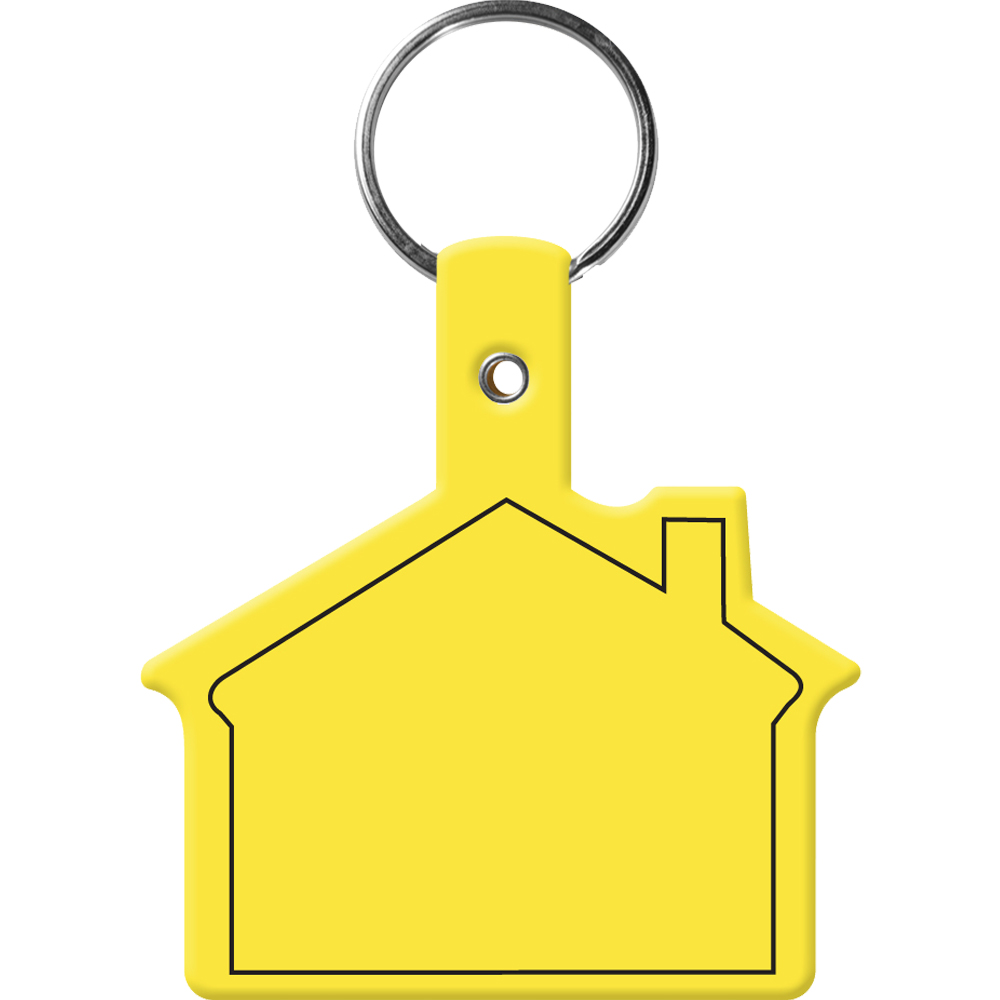 Personalized House Flexible Key Tags EM511 DiscountMugs