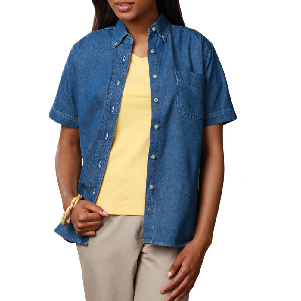 ladies denim shirts online