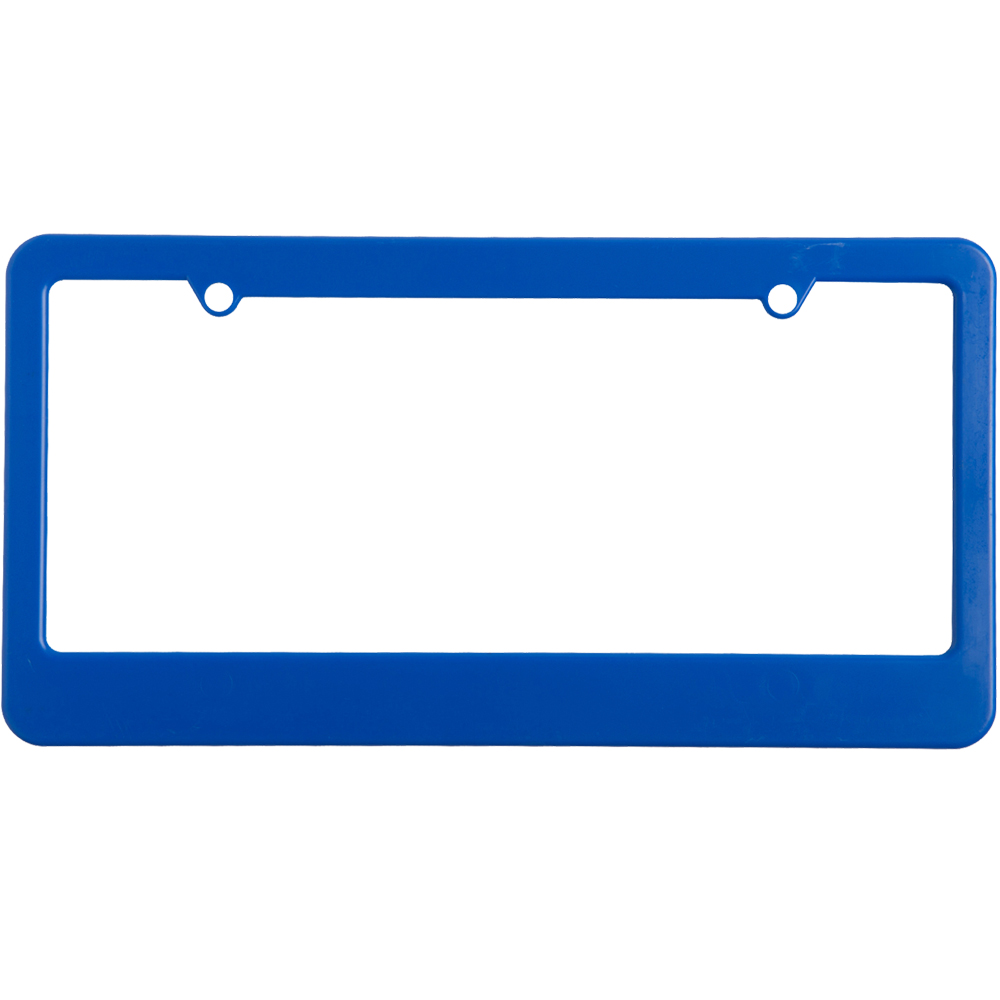 Custom License Plate Frames with Straight Tops EM1200B DiscountMugs