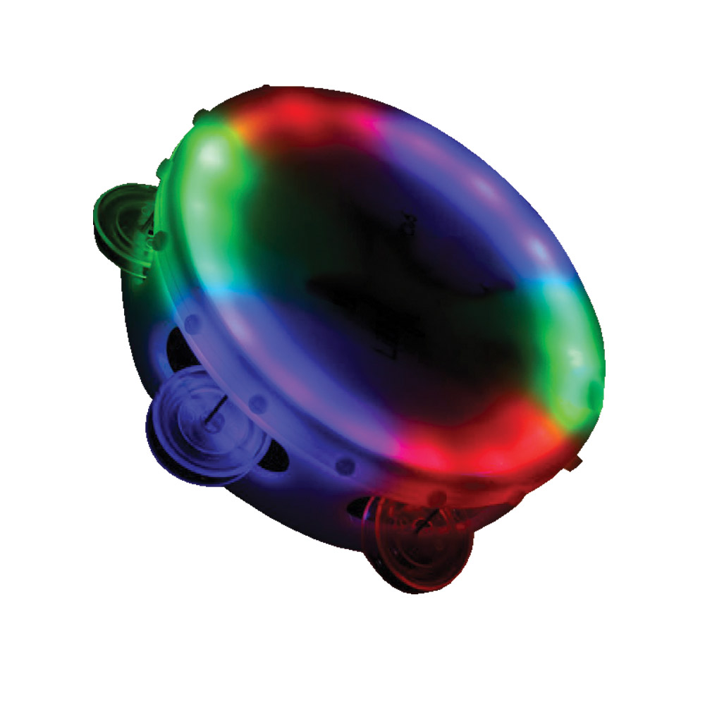 Printed Light Up Tambourines WCMUS140 DiscountMugs