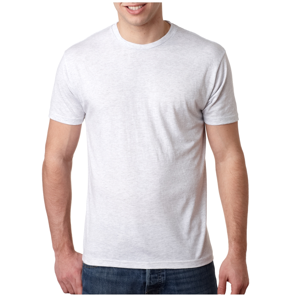 Printed Next Level Mens Tri-Blend Crew T-shirts | NL6010 - DiscountMugs