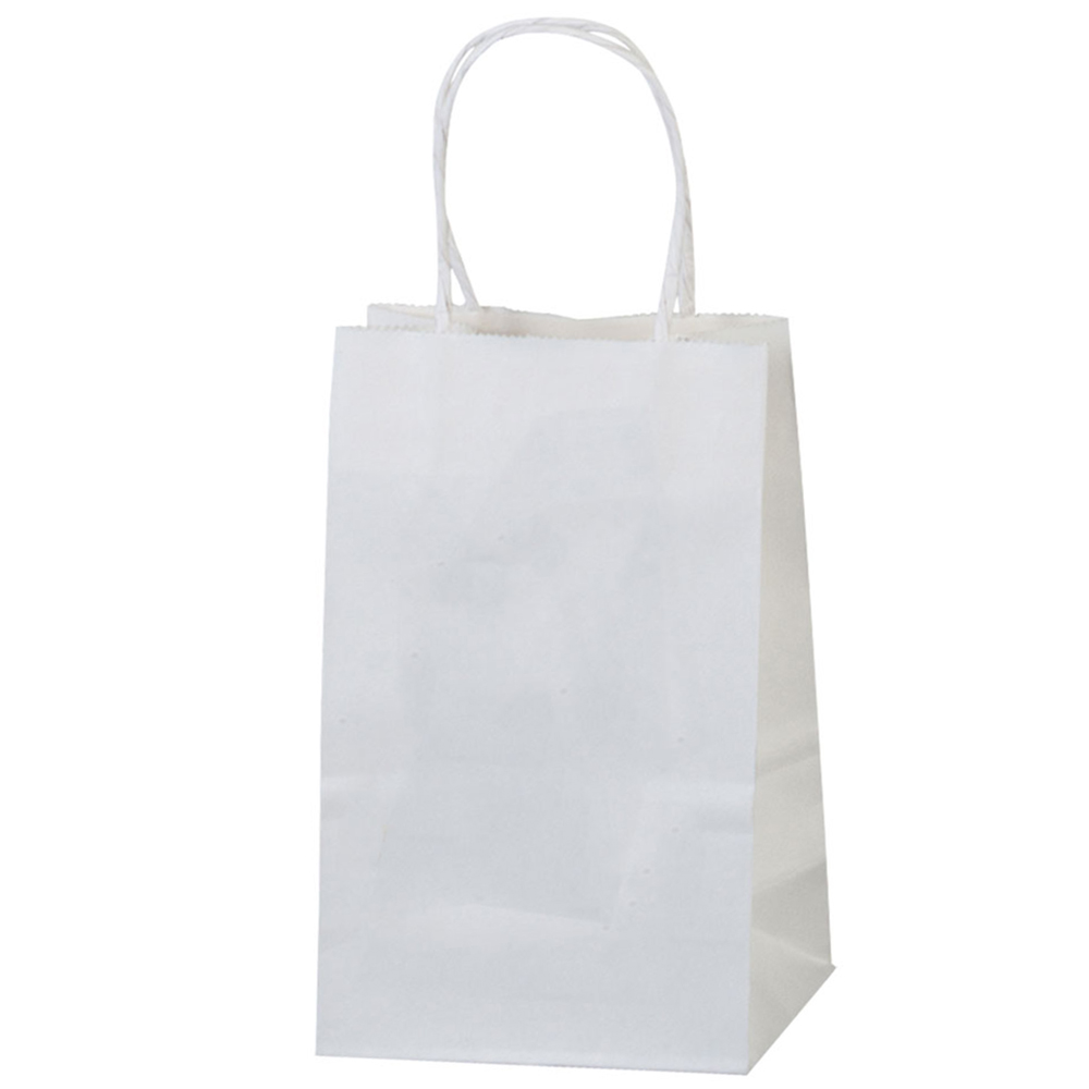 Personalized Pup White Paper Bags Bm11whp58 Mugs Personalized Pup White Paper Bags