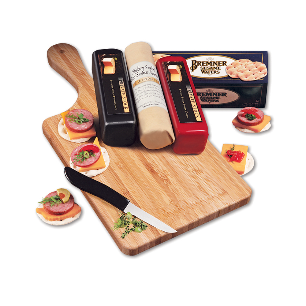 Promotional ShelfStable Cheese Lovers Sampler Packages MRL705