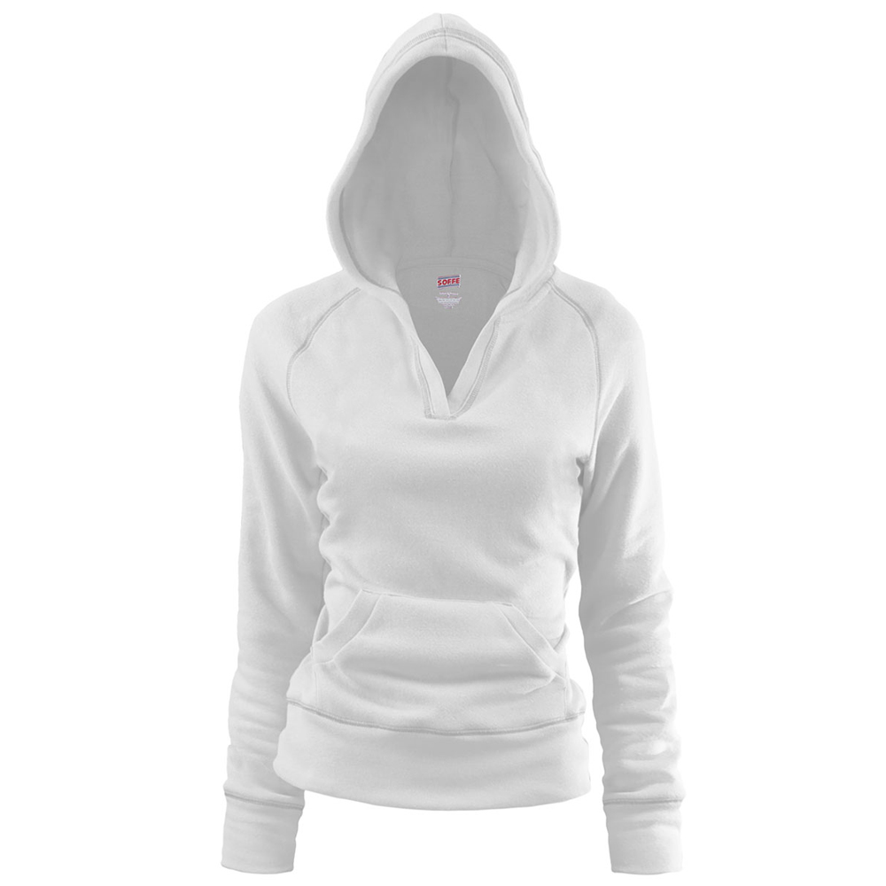 soffe rugby deep v hoodie