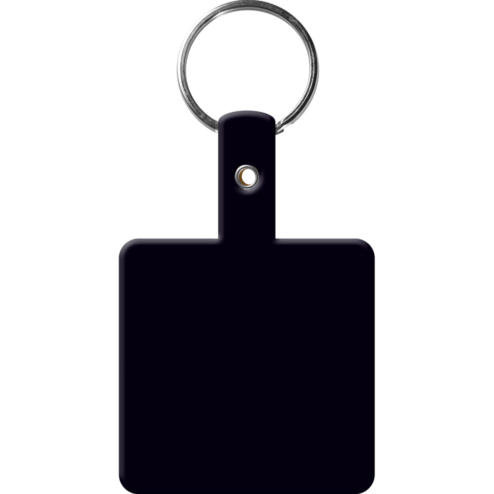 Personalized Square Flexible Key Tags EM512 DiscountMugs