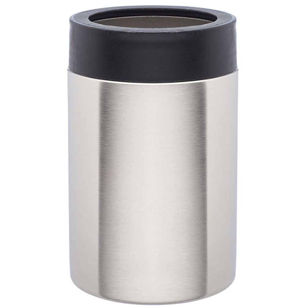 Stainless Steel Custom Can Holders with Lid | KZSS004 - DisocuntMugs