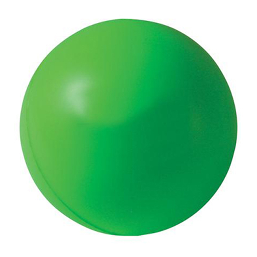 green stress ball