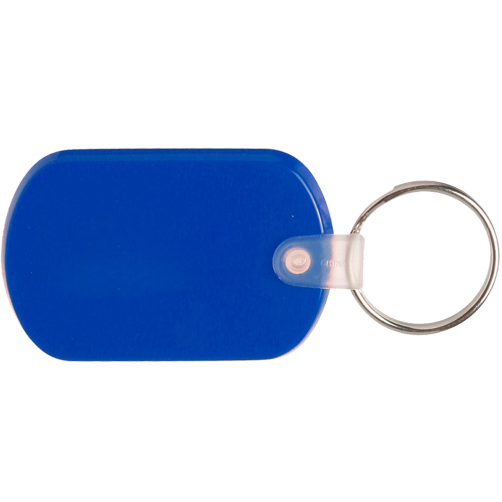 Personalized Tag Soft Plastic Keychains KEY107 DiscountMugs