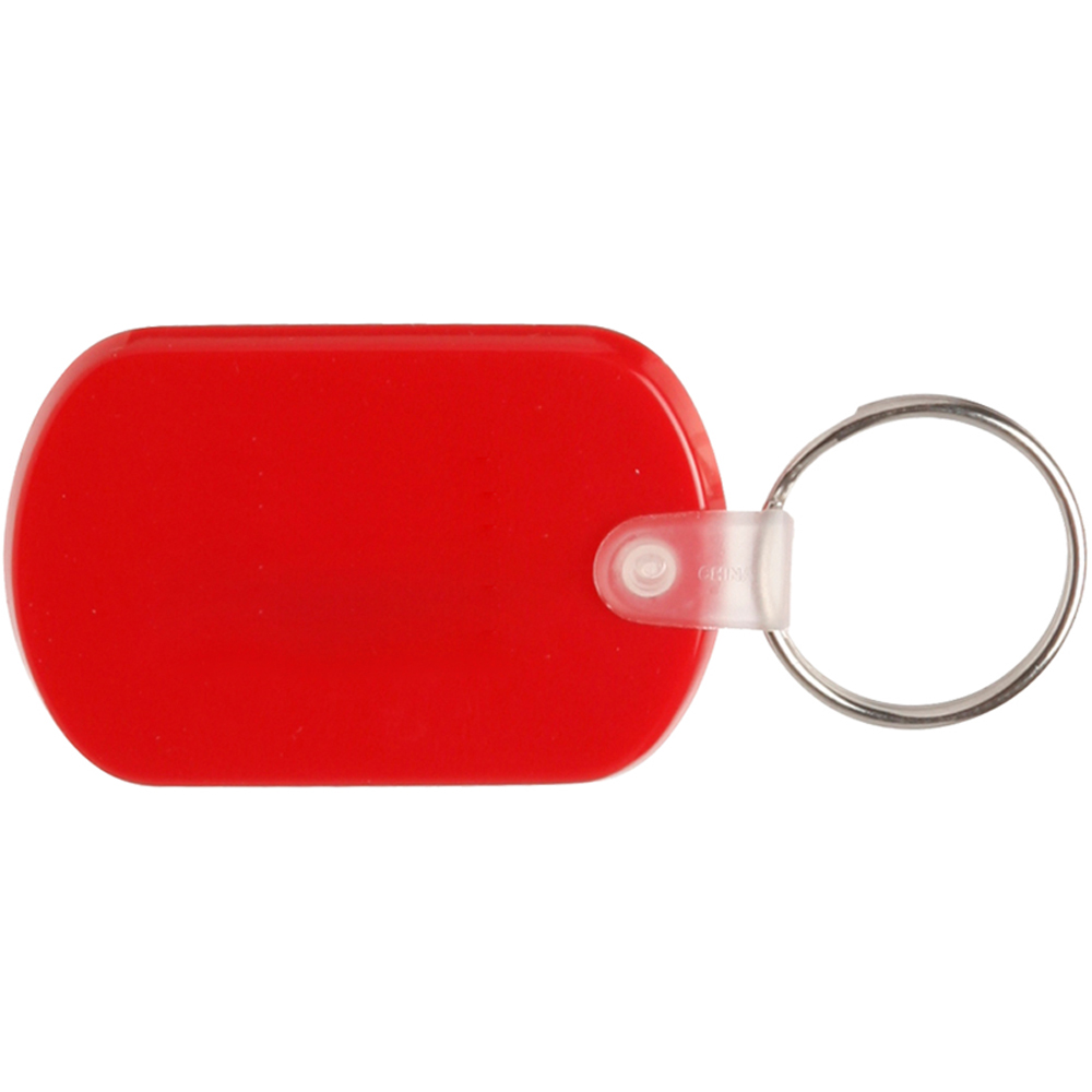 Personalized Tag Soft Plastic Keychains KEY107 DiscountMugs